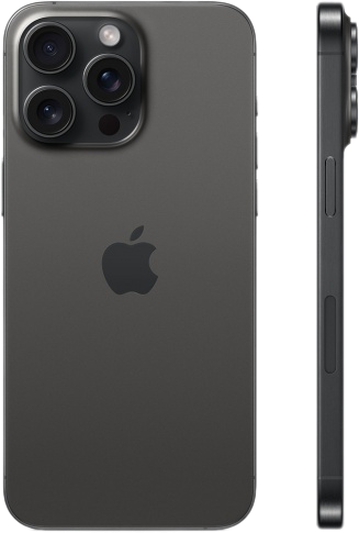 Смартфон Apple iPhone 15 Pro Max 512GB (титановый черный)