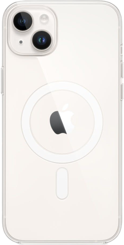 Оригинальный чехол Apple iPhone 14 Plus Clear Case with MagSafe