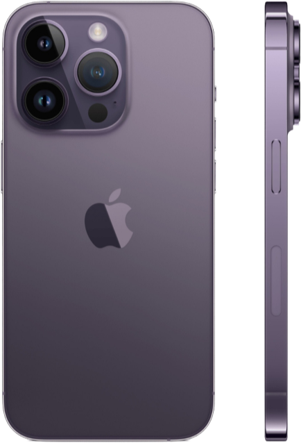 Смартфон Apple iPhone 14 Pro 256GB (фиолетовый) Б/У 2 SIM (категория A)