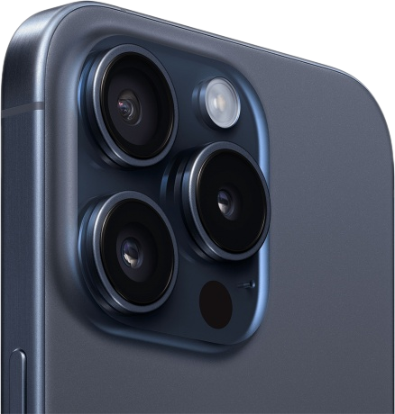 Смартфон Apple iPhone 15 Pro 128GB (синий титан) Б/У (категория A)