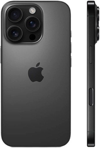 Смартфон Apple iPhone 16 Pro 128GB (черный титан) Б/У (категория A)