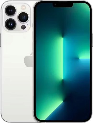 Смартфон Apple iPhone 13 Pro Max 128GB (серебристый) Б/У (категория A)