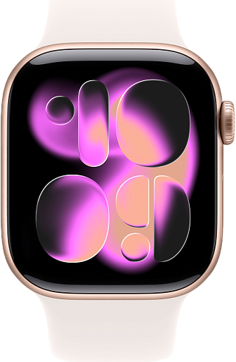 Умные часы Apple Watch Series 11 42mm with Sport Band (розовое золото/розовый) S/M, без RuStore Умные часы Apple Watch Series 11 42mm with Sport Band (розовое золото/розовый) S/M, без RuStore