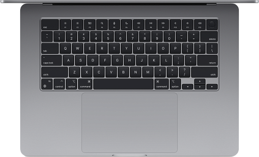Ноутбук Apple MacBook Air 13 (M2, 2024) 16/256GB (MC7U4) US, английская раскладка (серый космос)
