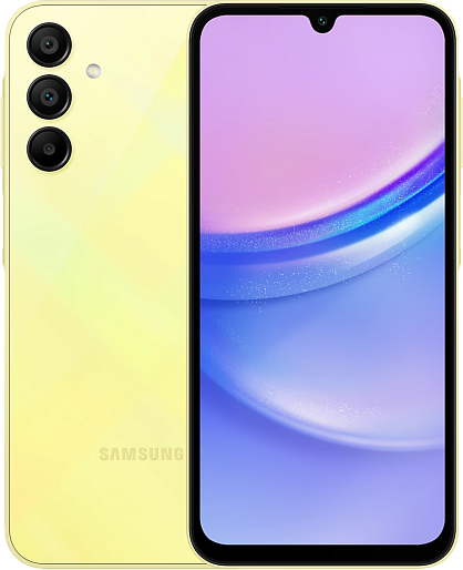 Смартфон Samsung Galaxy A15 (A155F) 6/128 ГБ AE/EU (желтый)
