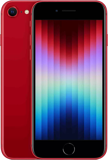 Смартфон Apple iPhone SE (2022) 64GB (красный) Б/У (категория В)