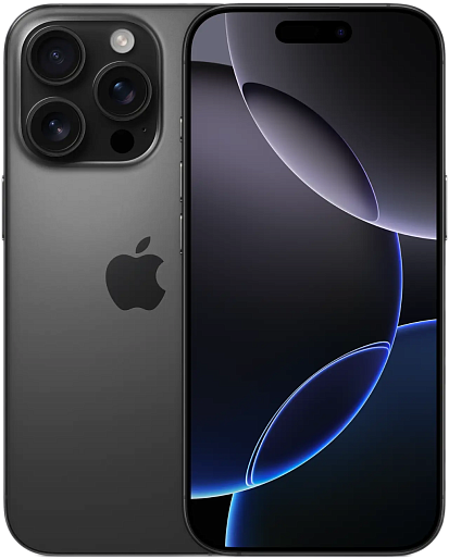 Смартфон Apple iPhone 16 Pro 128GB (черный титан) Б/У (категория A)