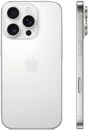 Смартфон Apple iPhone 16 Pro 128GB (белый титан)