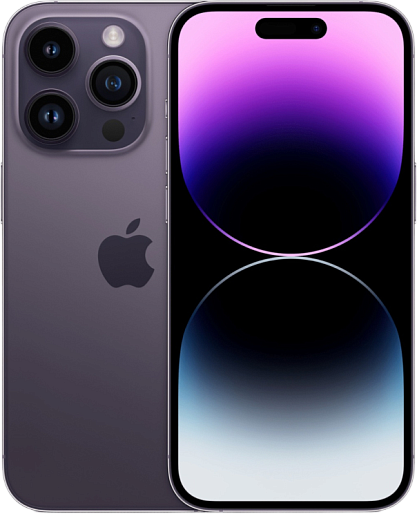 Смартфон Apple iPhone 14 Pro 256GB (фиолетовый) Б/У 2 SIM (категория A)
