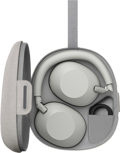 Наушники Sony WH-1000XM6 (серебристый)